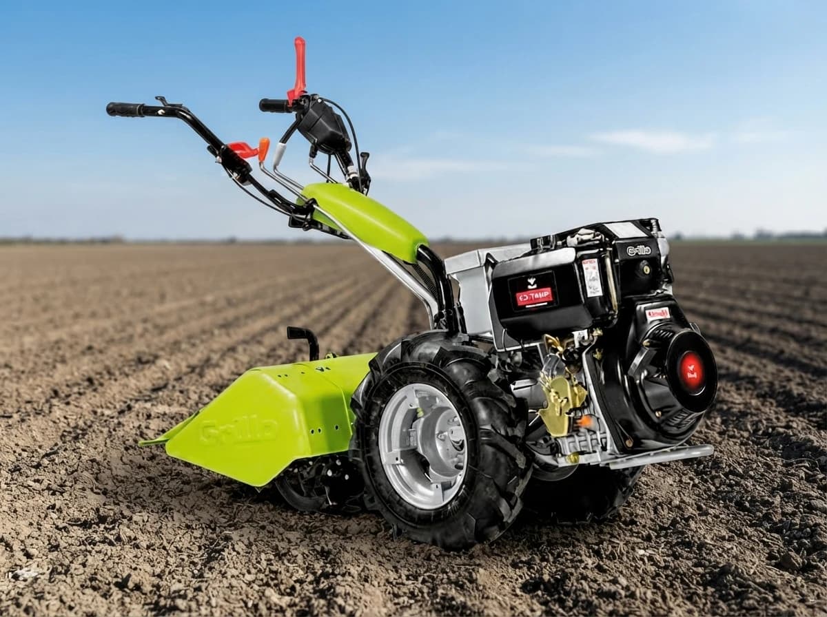 Grillo G85D Changfa CF 186 FE 10 HP Marşlı Dizel Çapa Makinesi