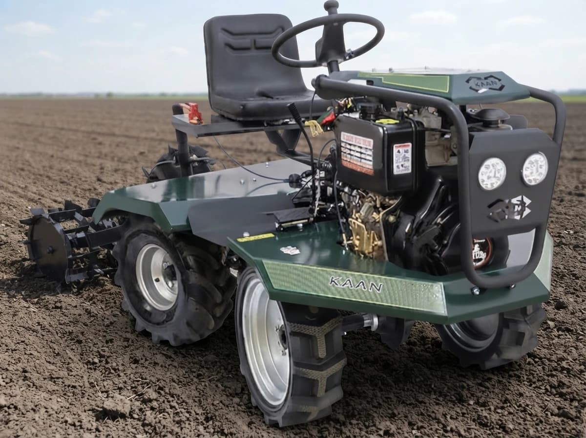 Kaan CP 26M 10 HP Marşlı Dizel Çapa Makinesi