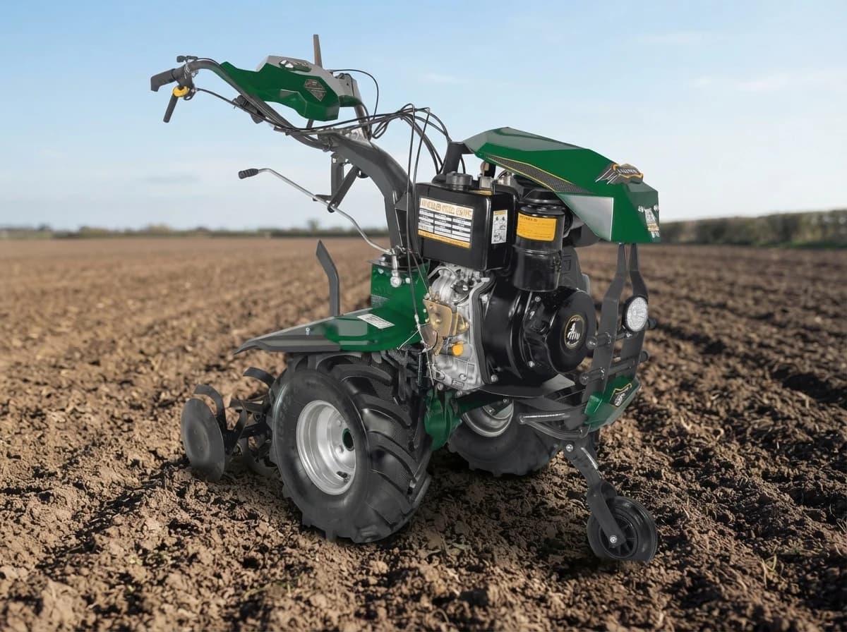 Kaan 54-S 12 HP Marşlı Dizel Çapa Makinesi